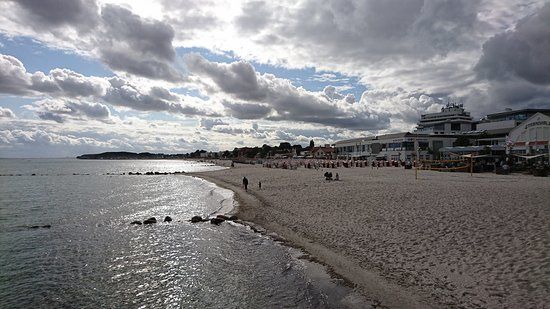 eine Strandpromenade